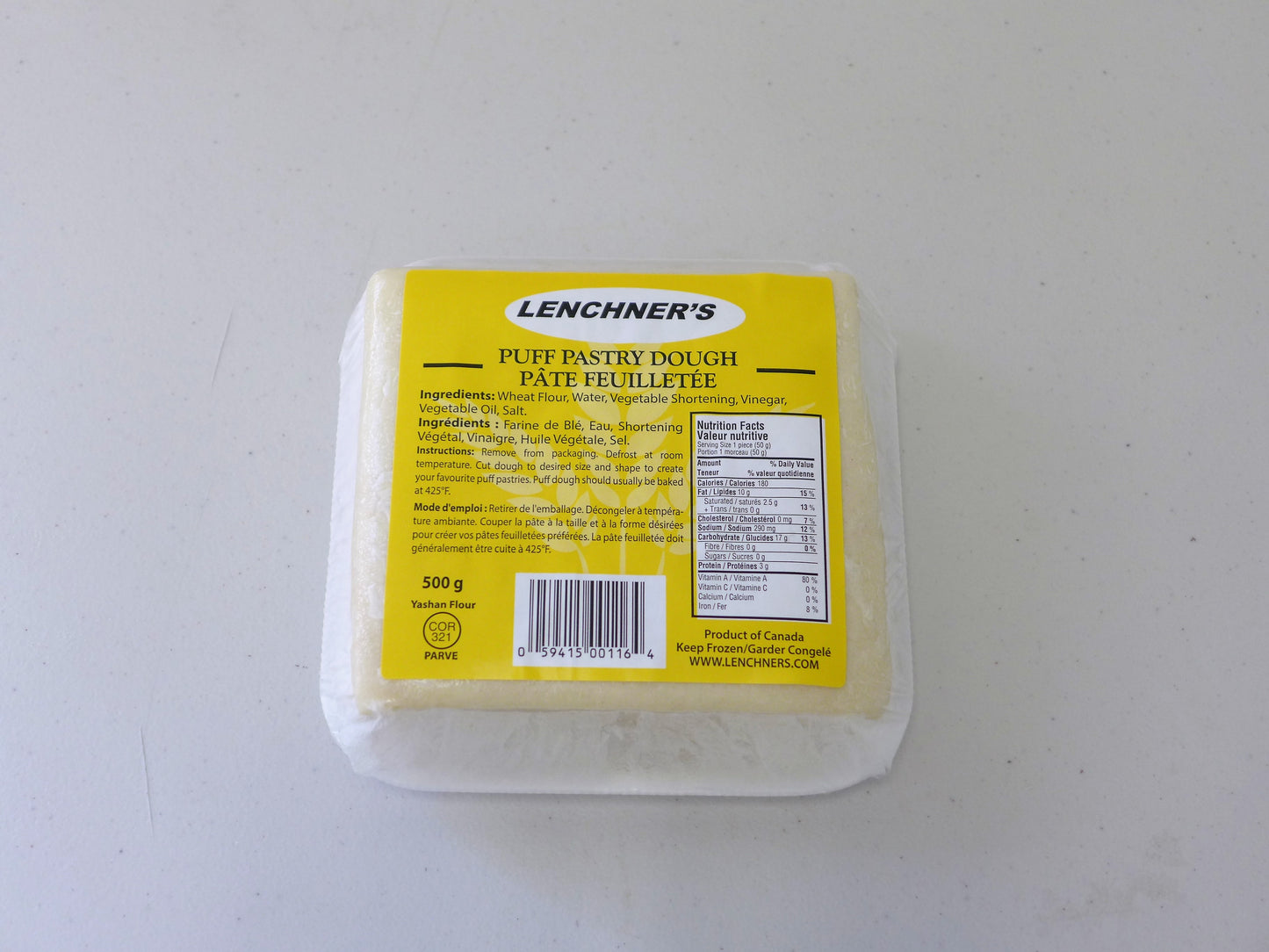 Puff Pastry Dough
