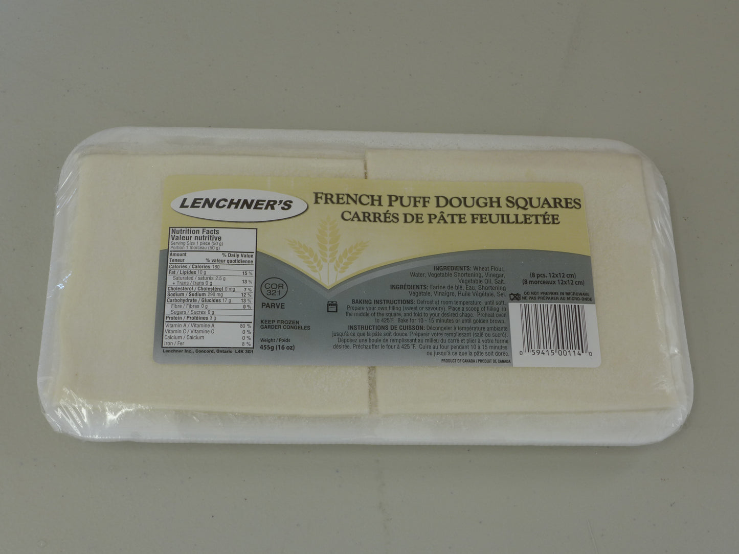 Puff Pastry Dough